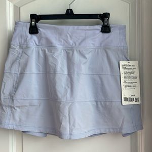 NWT Lululemon Pastel Blue Pace Rival Skirt in Long